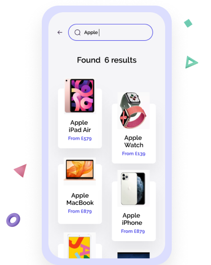 Przykład wiodku aplikacji